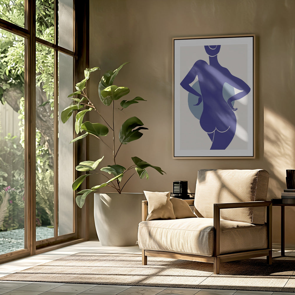 Femme Bleu | Poster