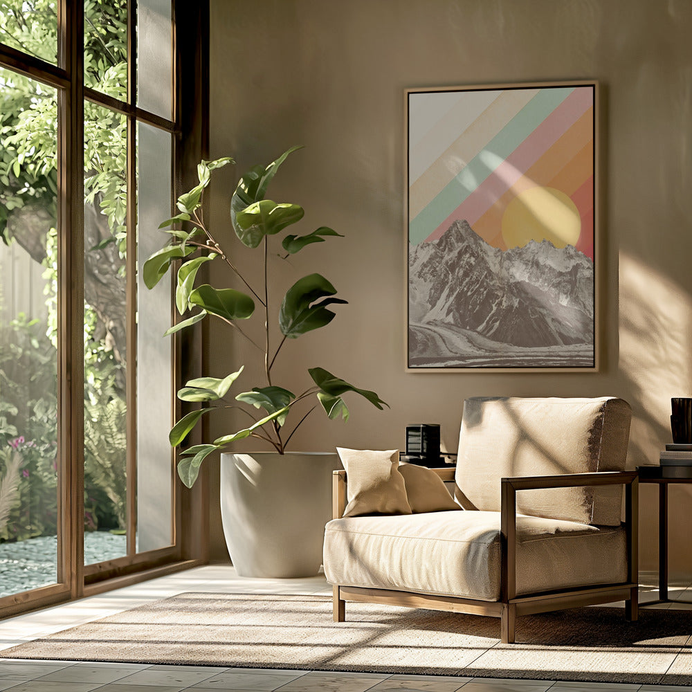 Berglandschaft Nr. 1 | Poster