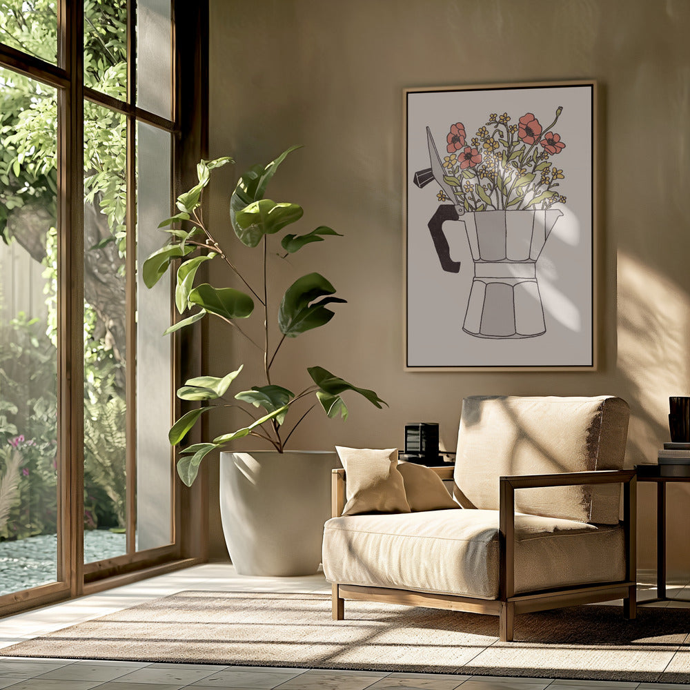 Moka Flowers | Poster