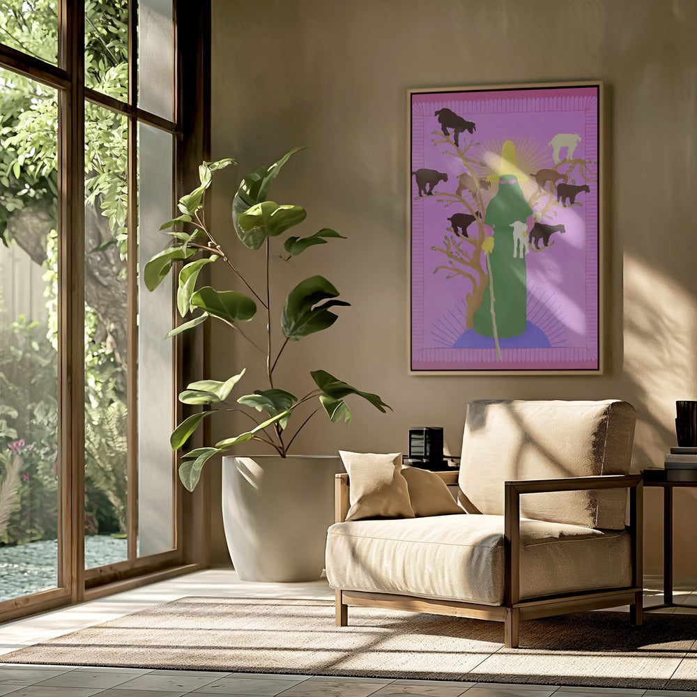 Heilige Hirtin | Poster