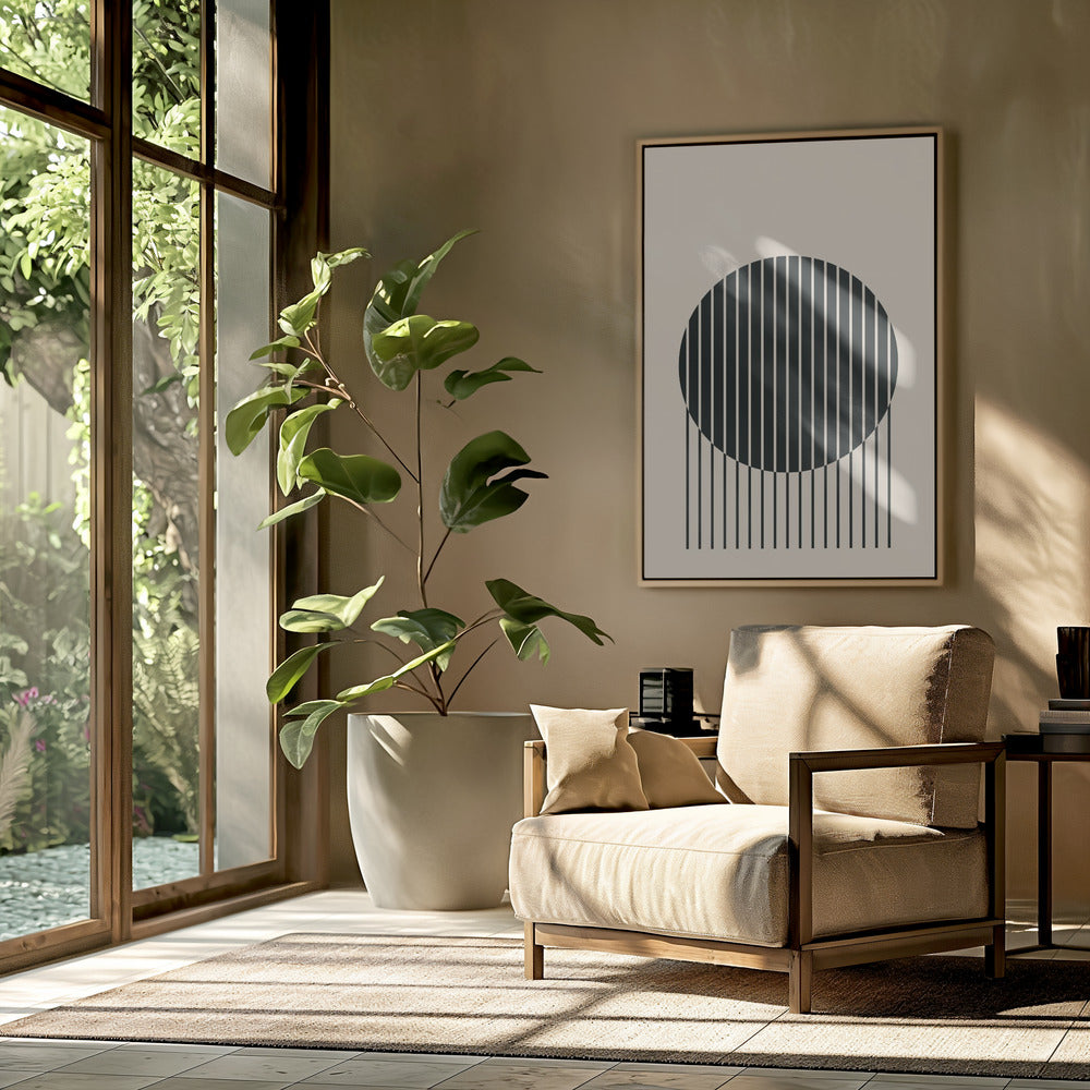 Minimal Circle Vibes #1 | Poster