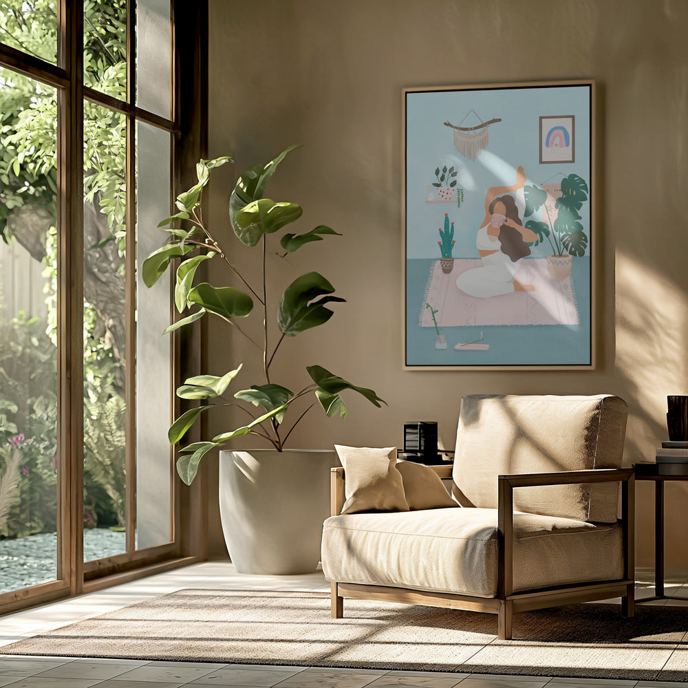 Yoga-Zeit | Poster