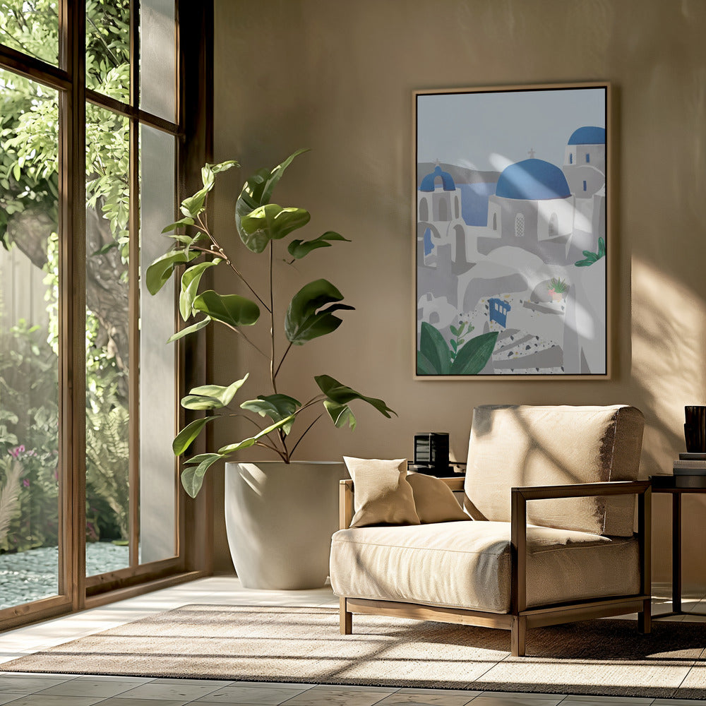 Santorini island | Poster