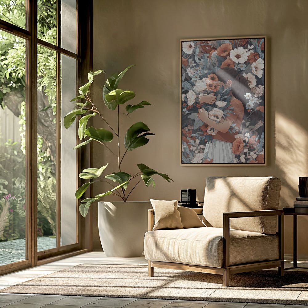 Floral Embrace | Poster