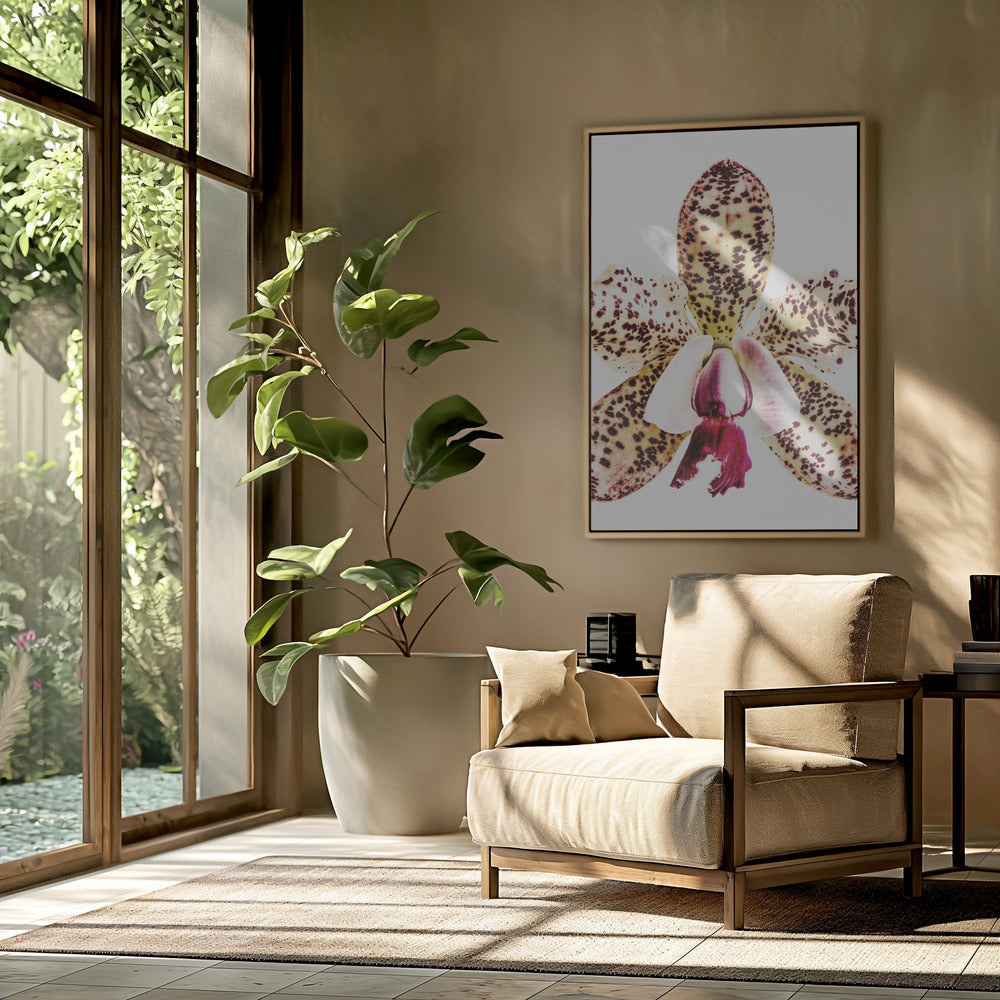 Spotted Orchid Burst | Poster