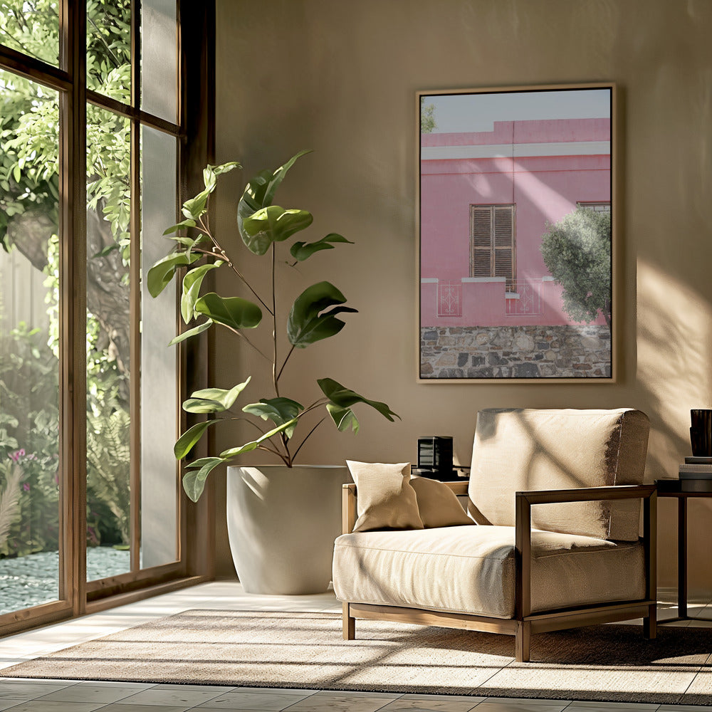 Pink Facade Serenity | Poster