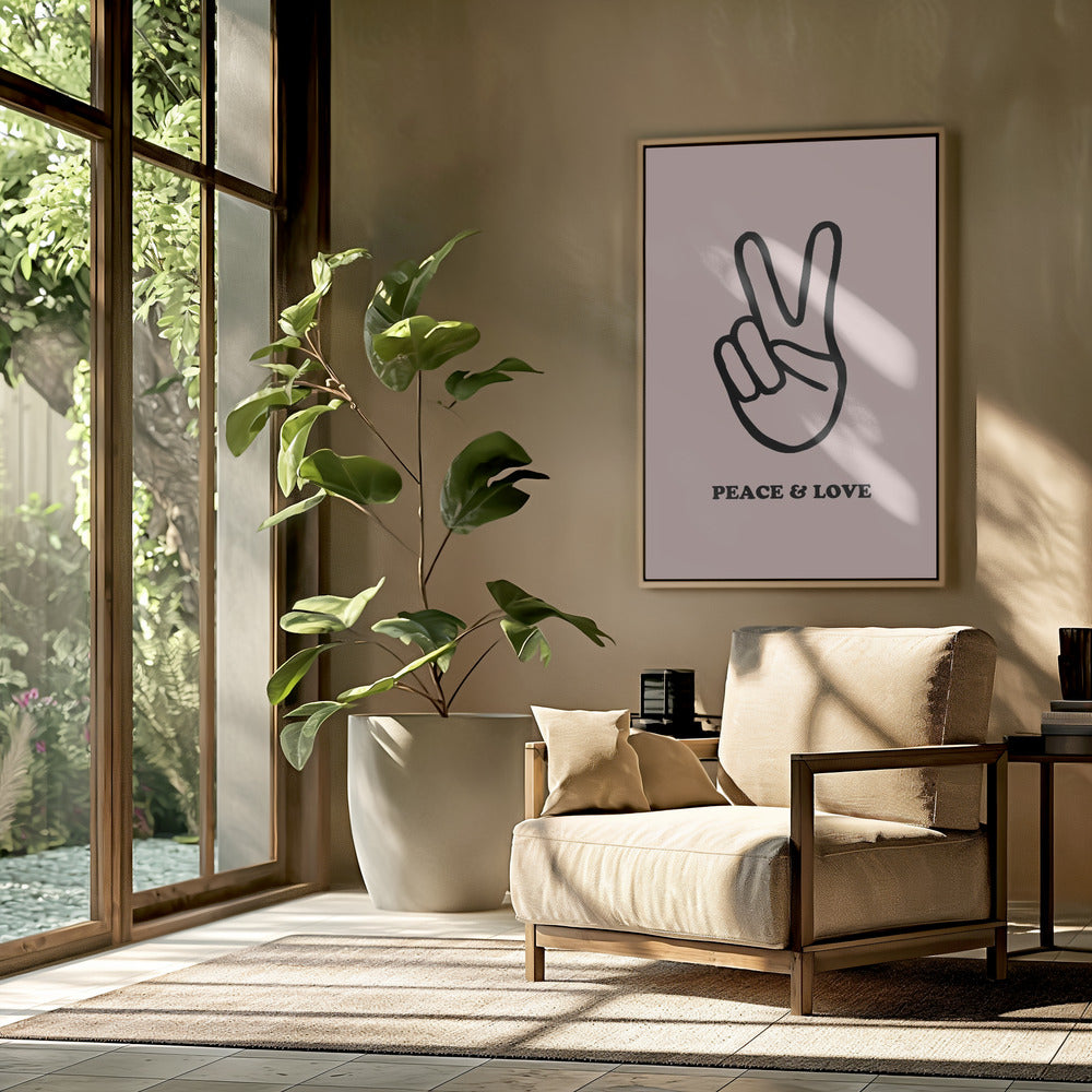 Frieden & Liebe | Poster