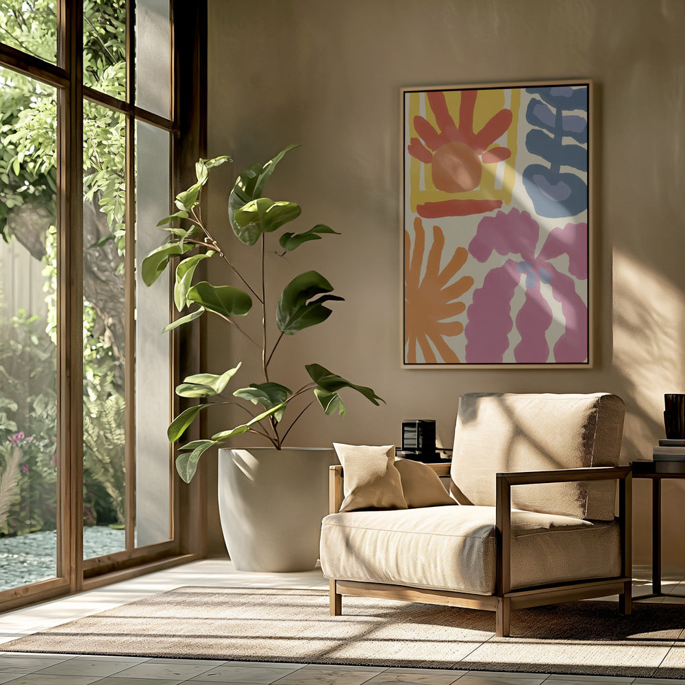 Vibrant Shapes | Poster