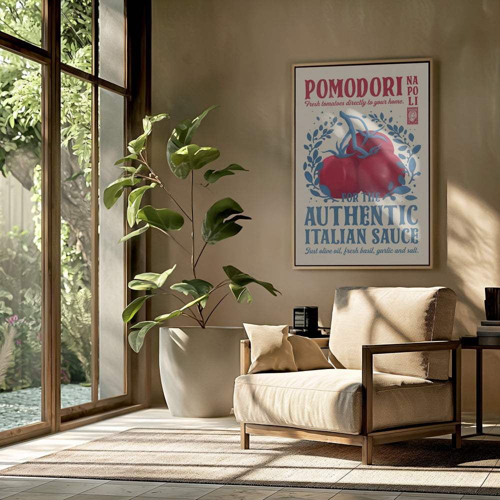 Pomodori Küchendruck | Poster