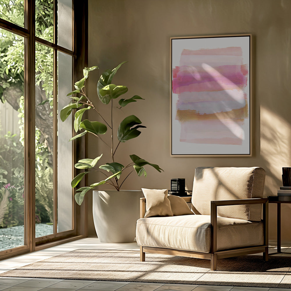 Abstrakte Pinselstriche 45 A1 | Poster