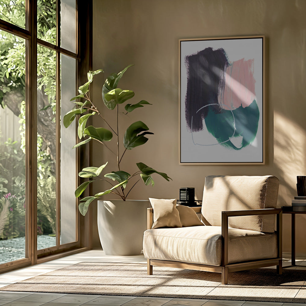 Abstrakte Pinselstriche 10 | Poster