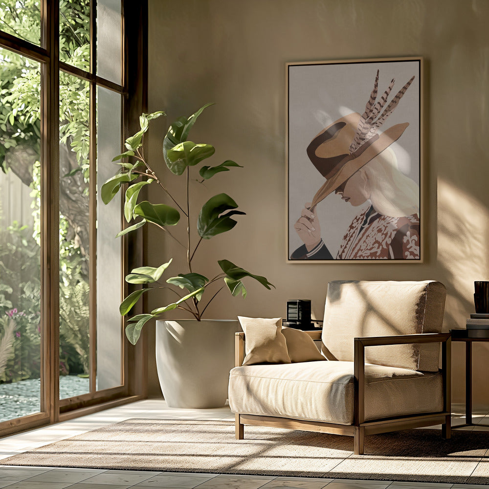 Gefiederte Eleganz | Poster