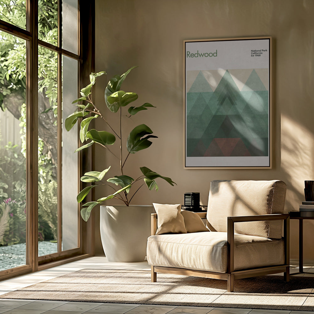 Triangular Redwood | Poster