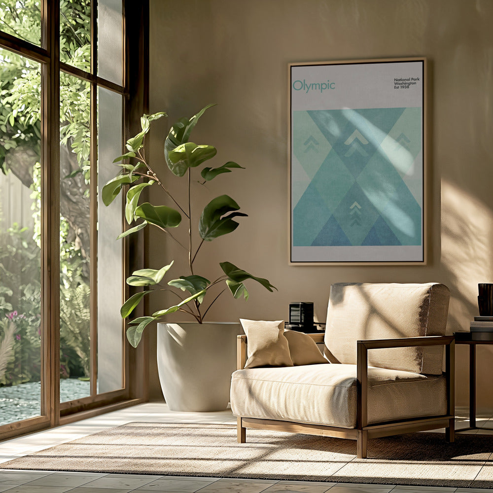 Geometrische Gipfel | Poster