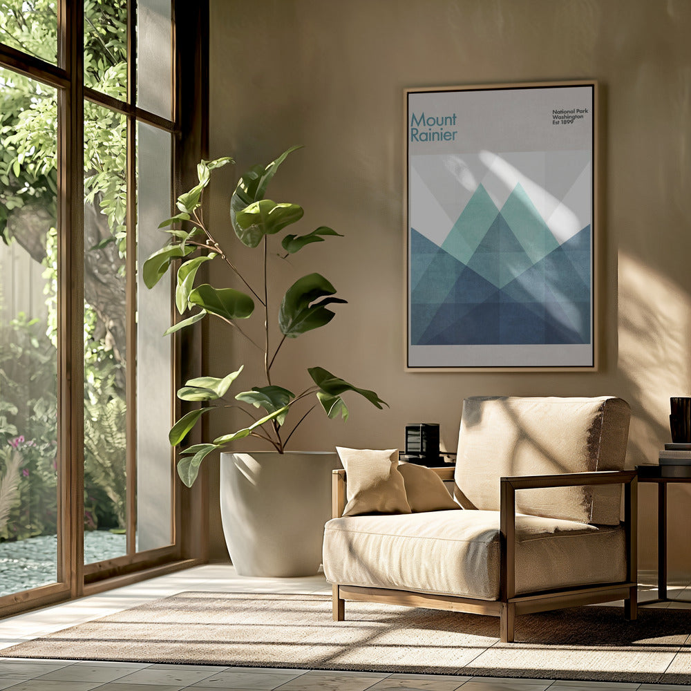 Geometrische Gipfel | Poster