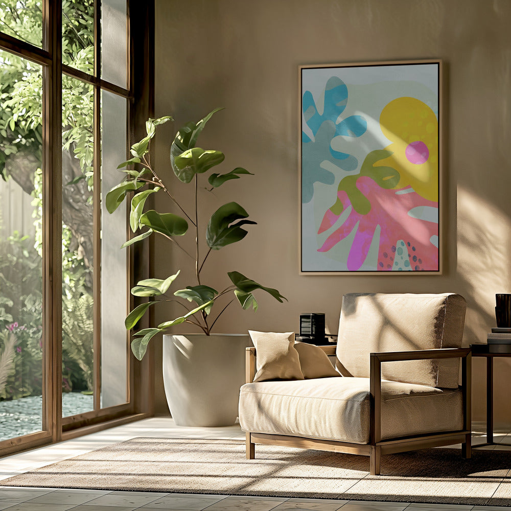 Pastel cut out Matisse | Poster