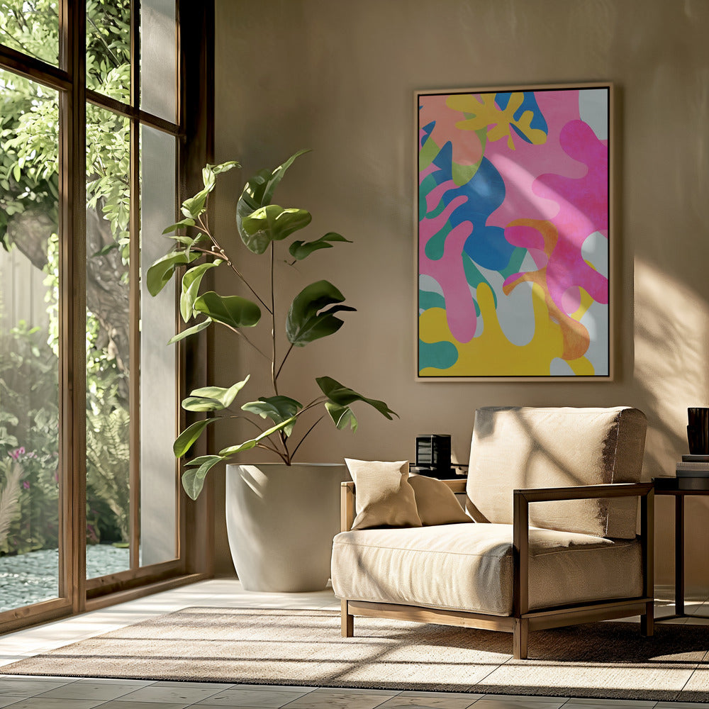 Matisse-inspirierter Ausschnitt | Poster