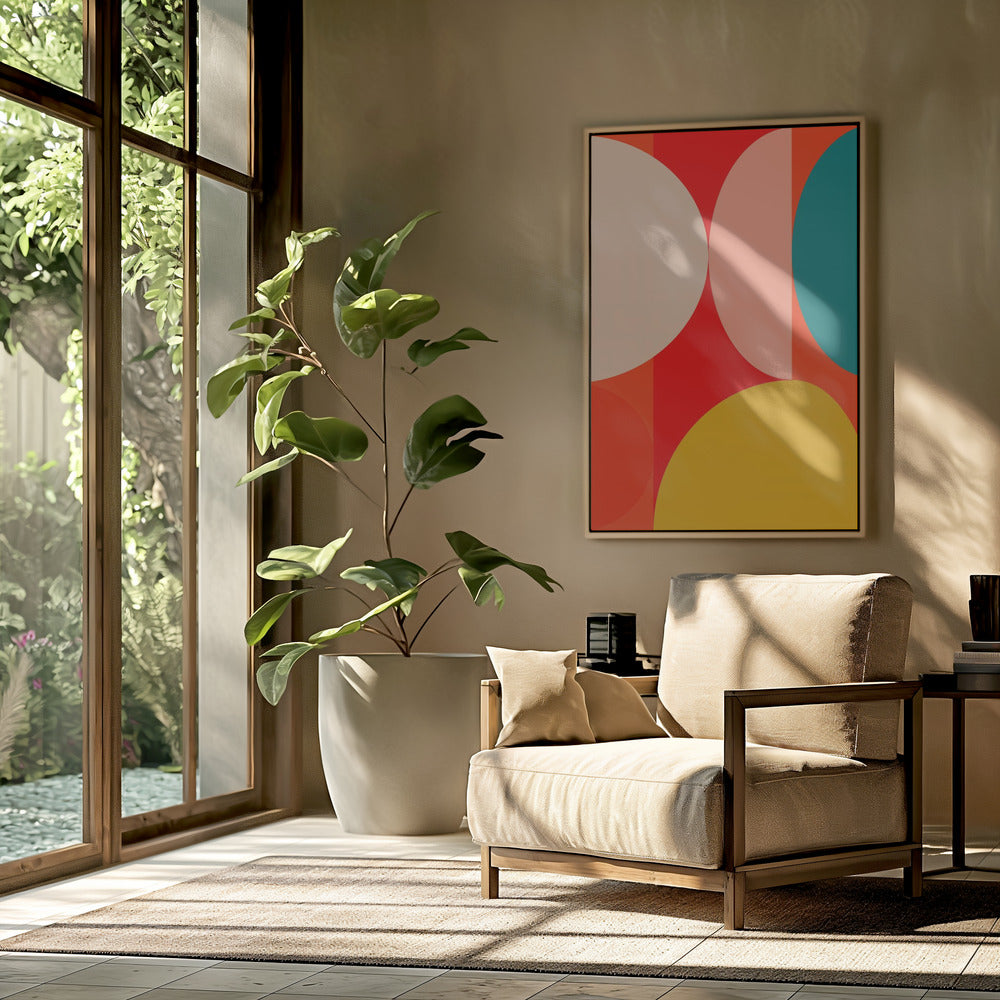 Mid Century Pastell 13 | Poster