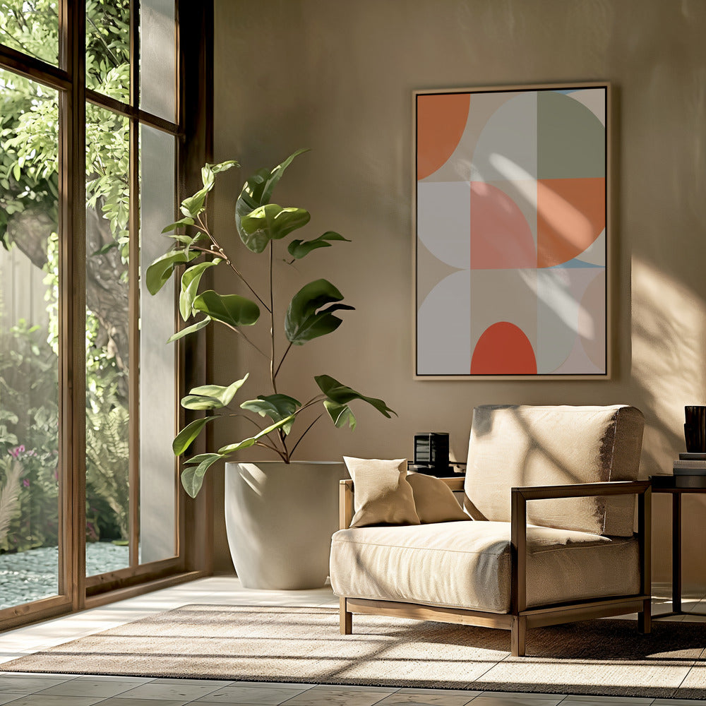 Mid Century Pastell 12 | Poster