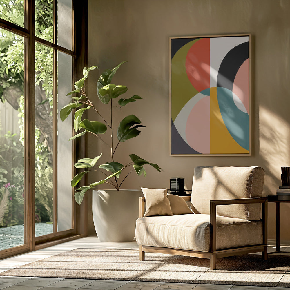 Mid Century Pastell 11 | Poster
