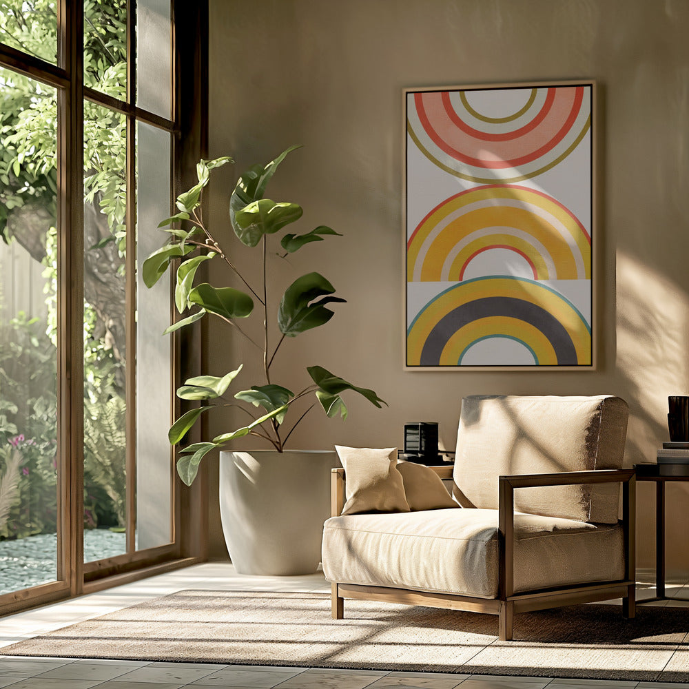 Regenbogensonnen 6 | Poster