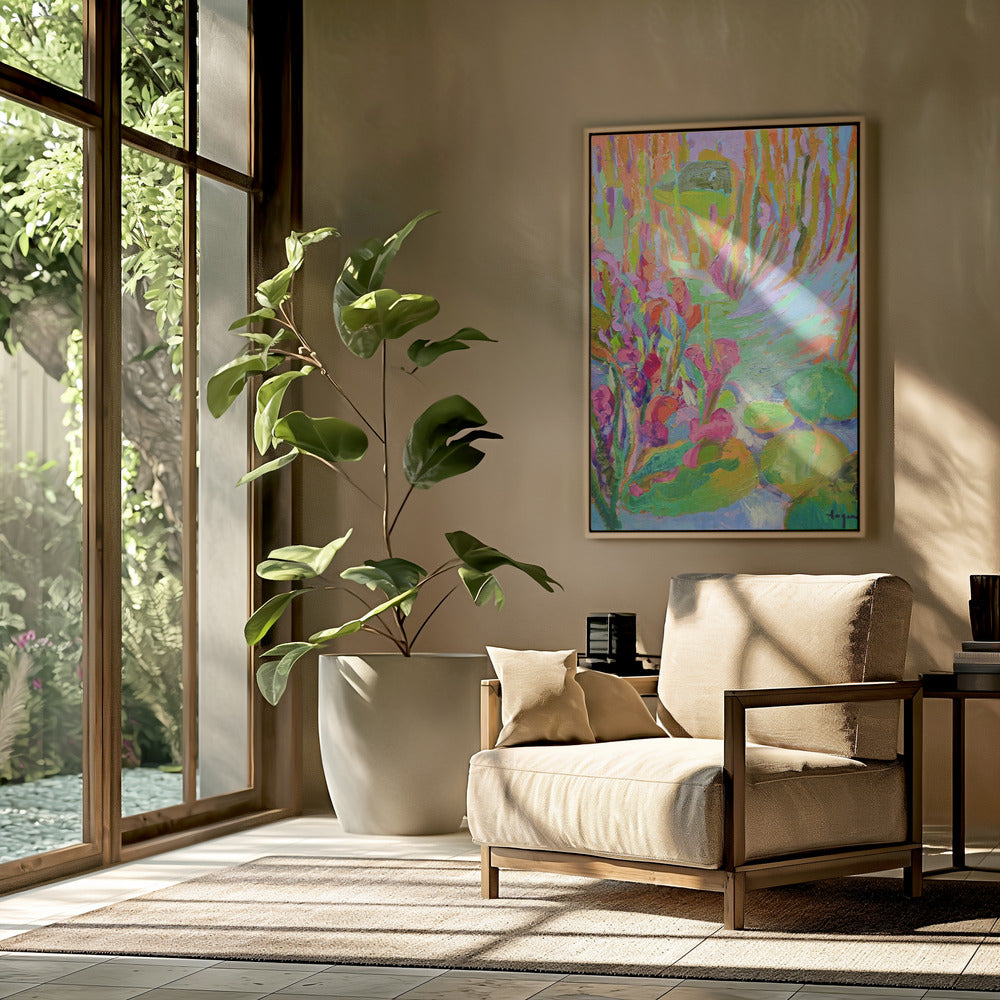 Vibrant Garden Dreams | Poster