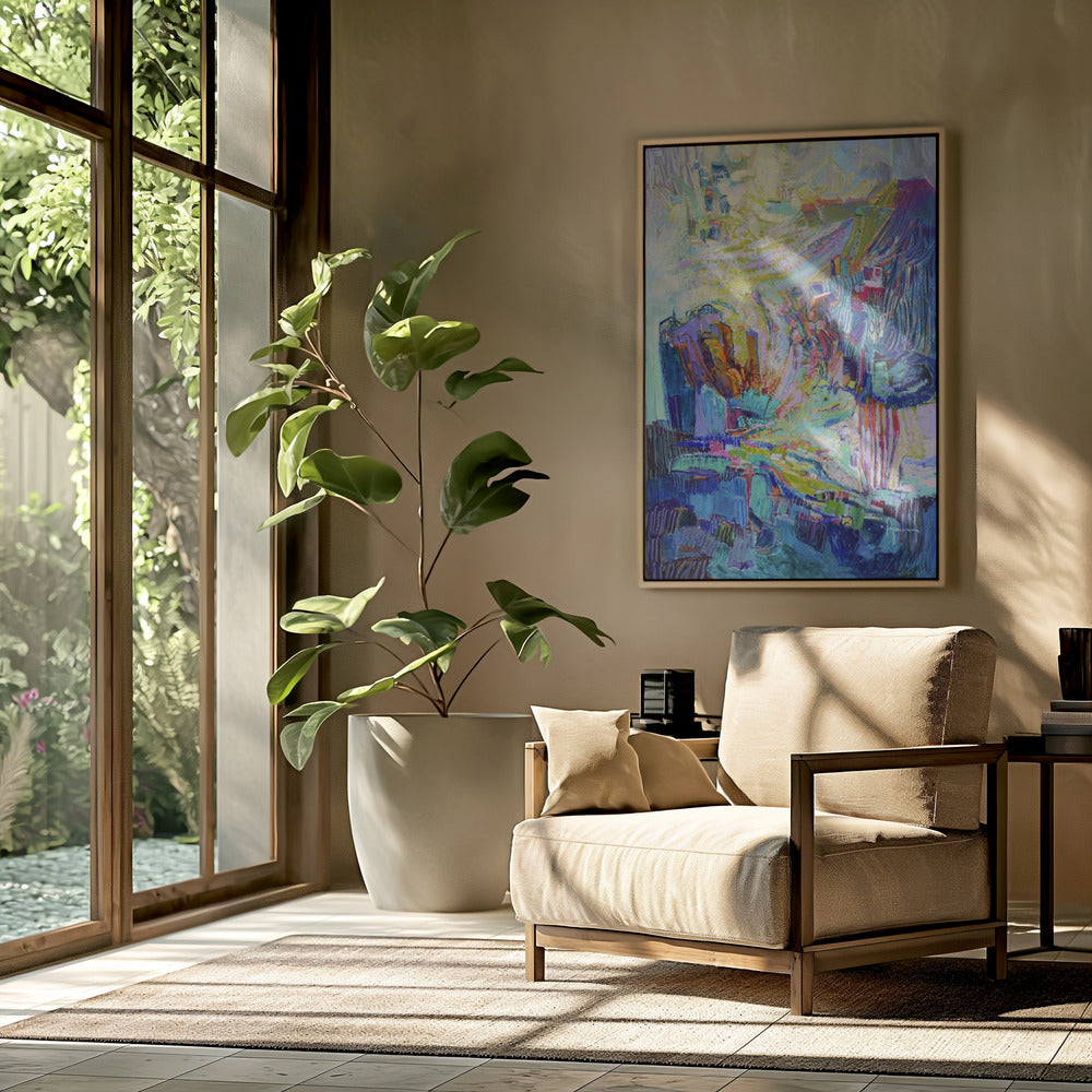Naturinspirierte Landschaft | Poster