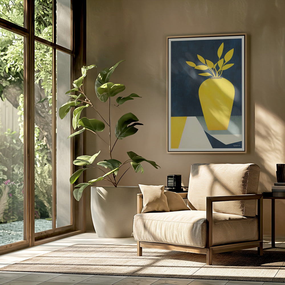 Die gelben Blumen | Poster