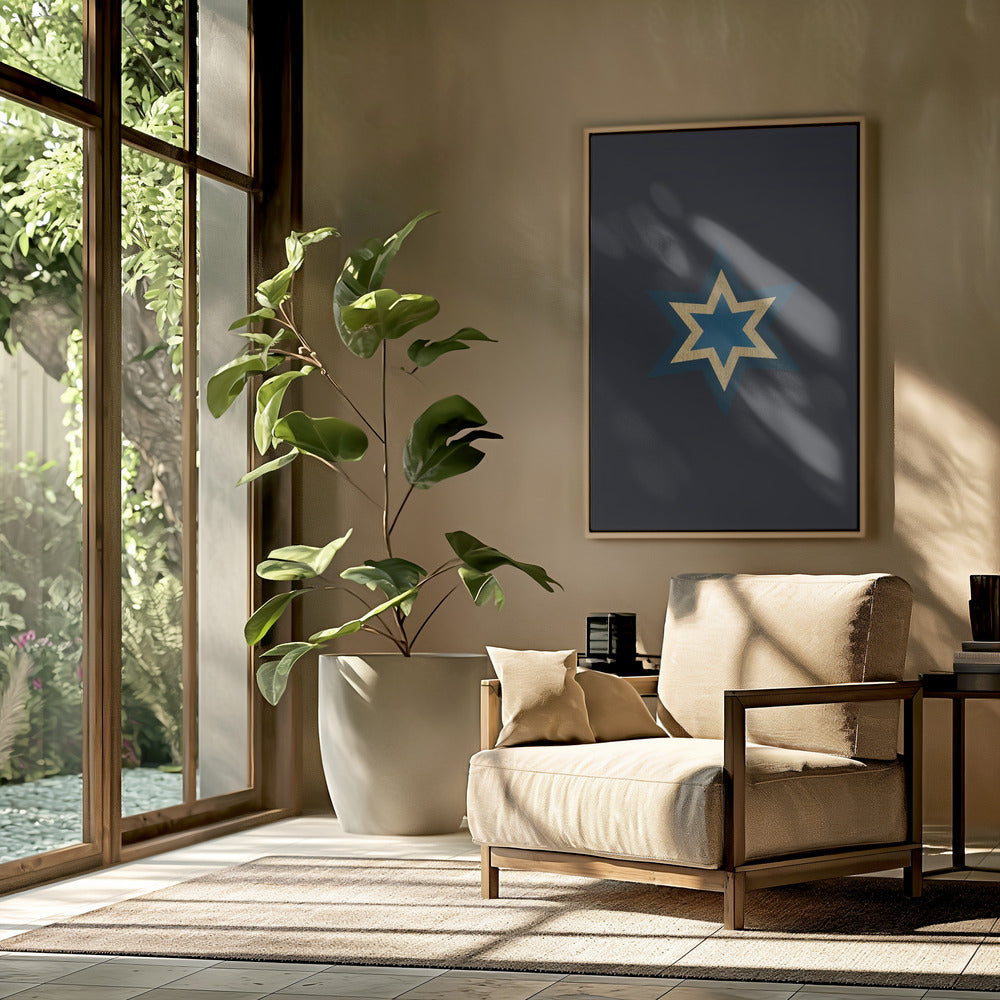 A Shooting Star At Night | Poster