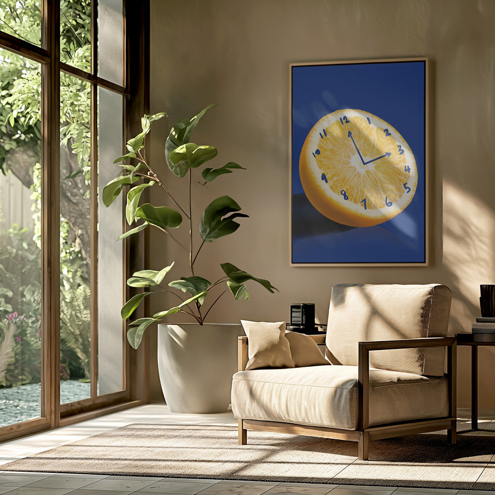 Citrus Timepiece | Poster