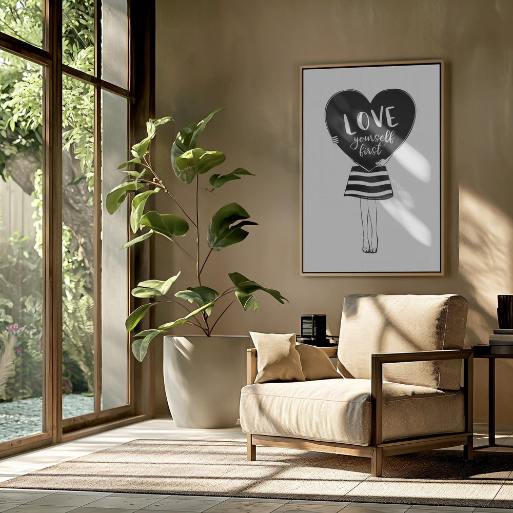 Liebe dich selbst | Poster