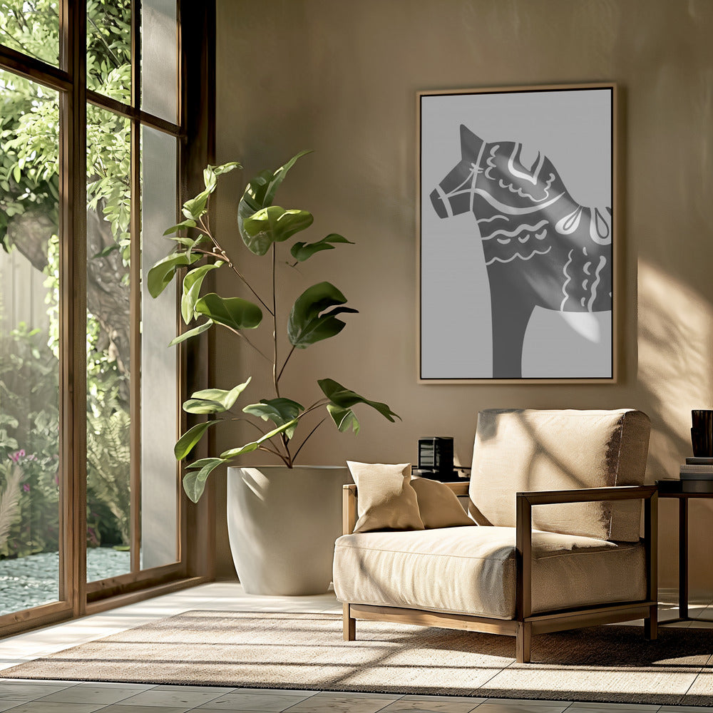 Silent Equine Elegance | Poster