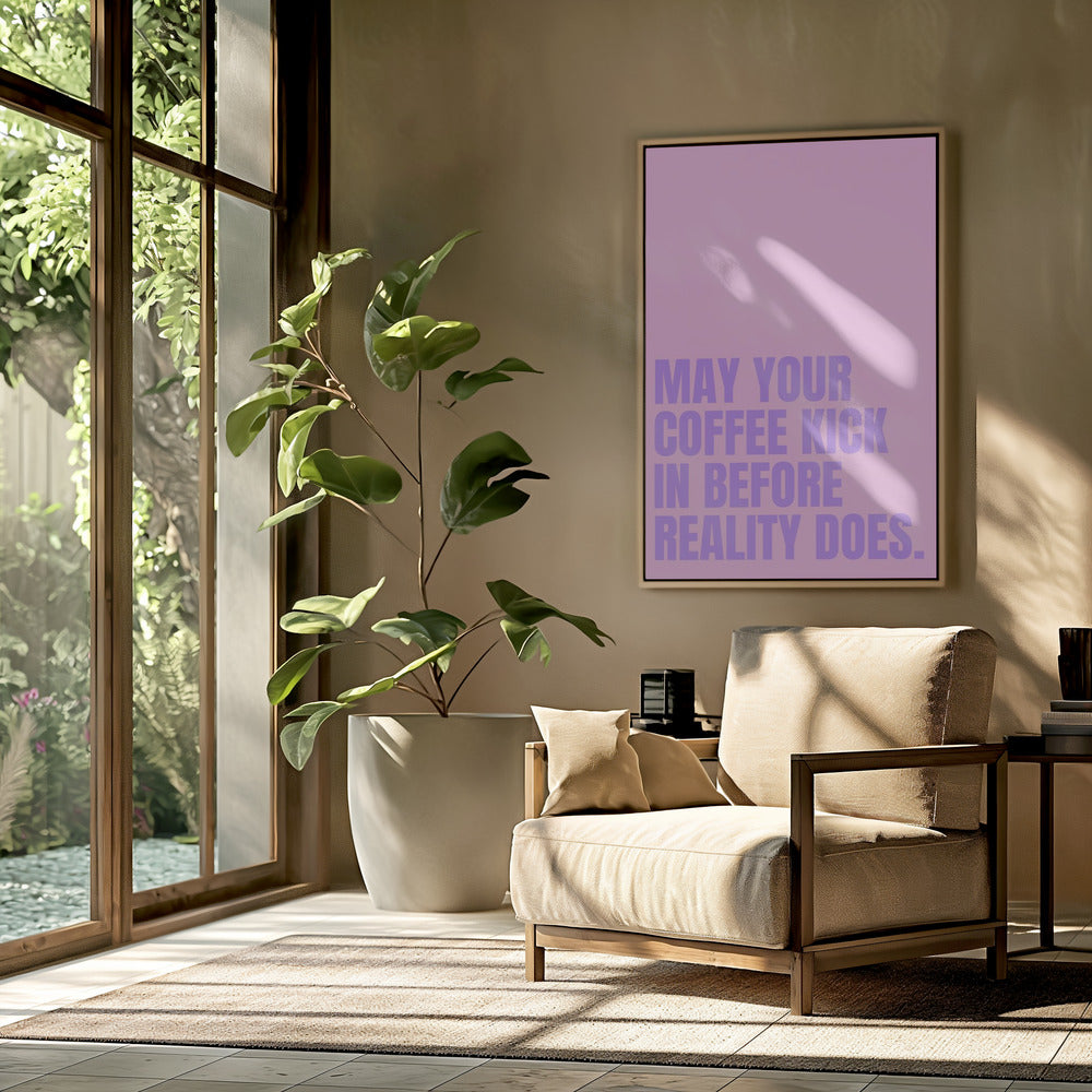 Coffee vs. Reality | Poster