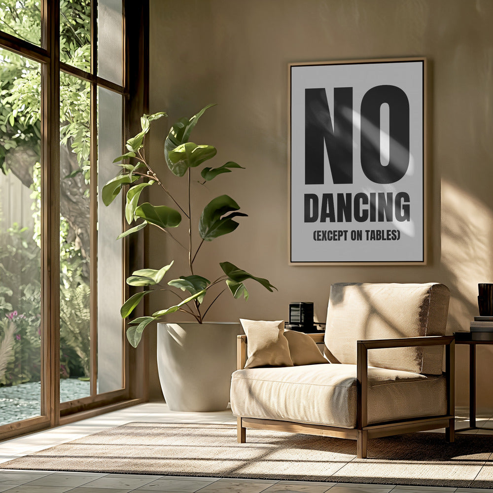 Nur Tischbewegungen | Poster