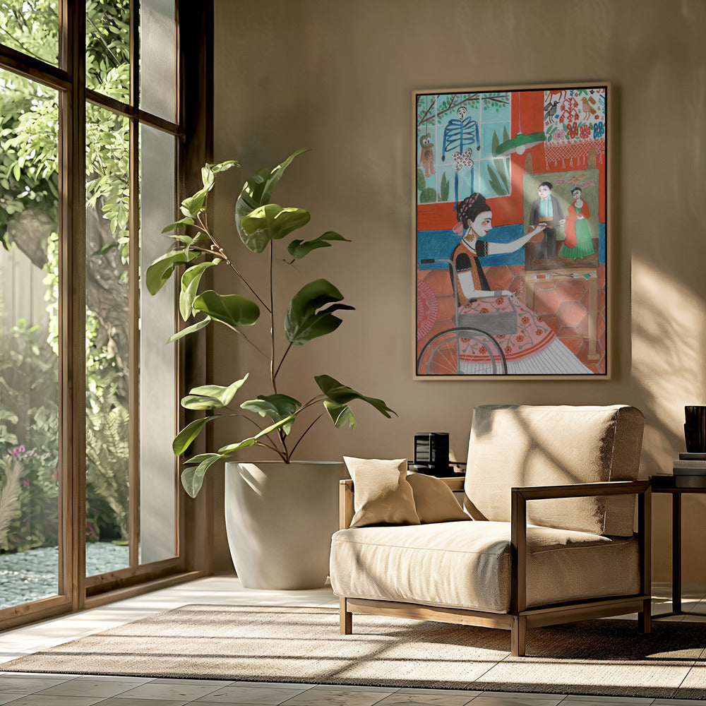 Frida im blauen Haus | Poster