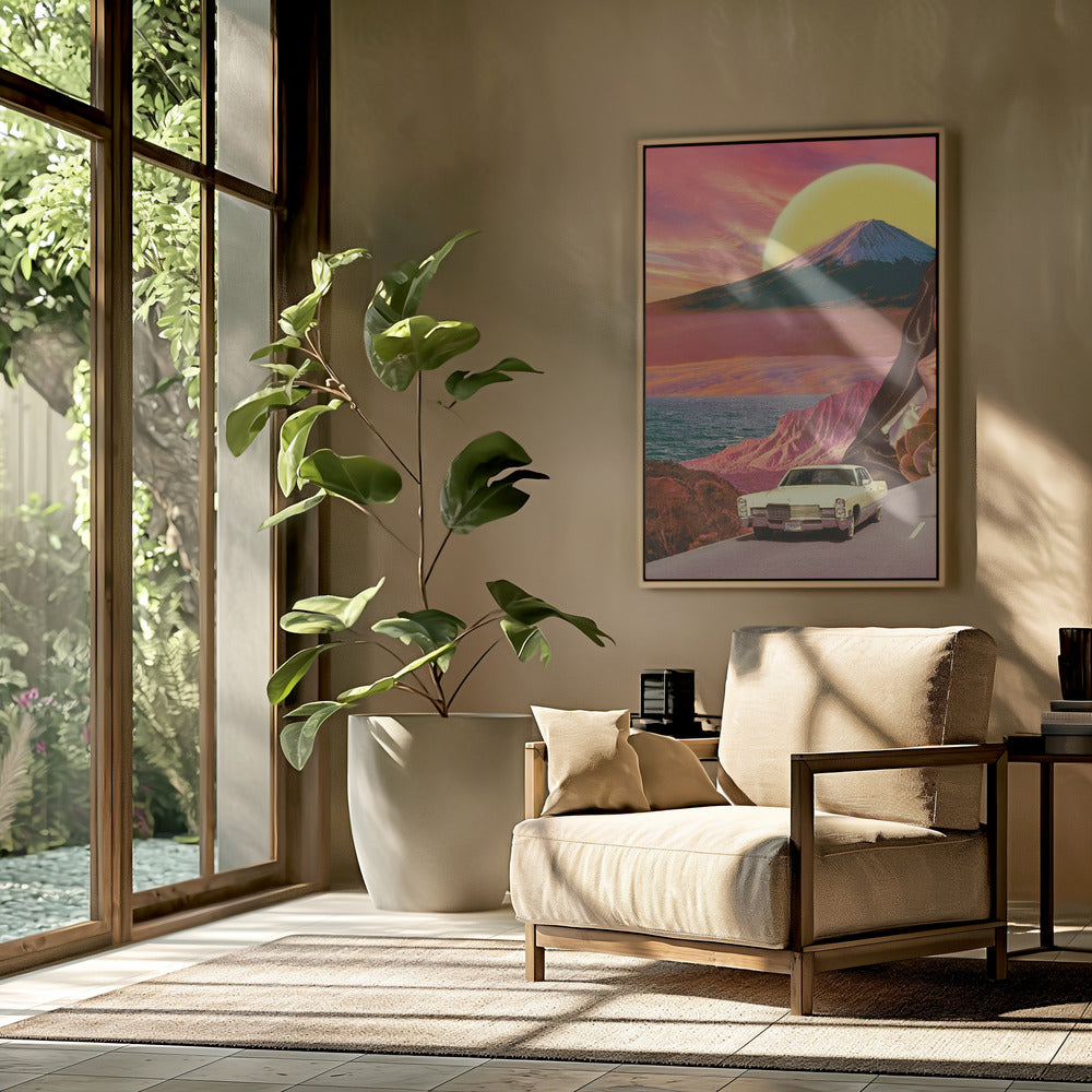 Retro Landscape Collage | Poster