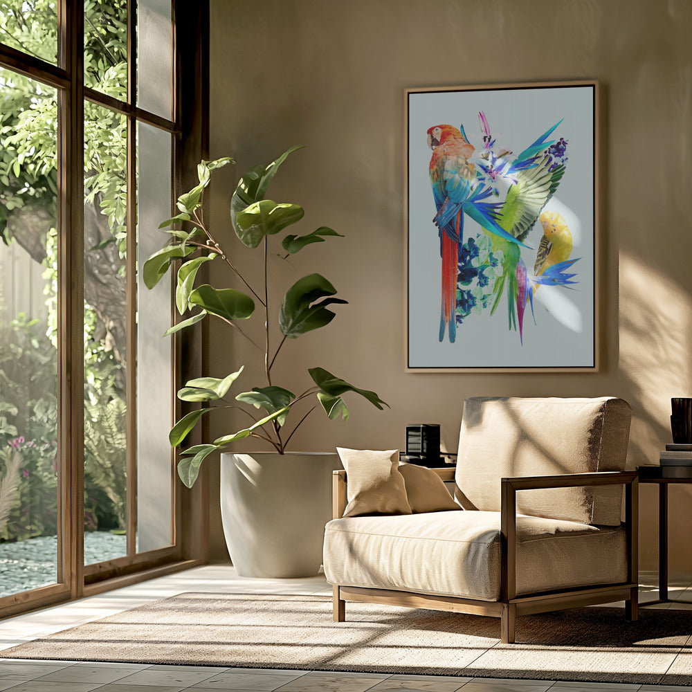 Birds of Paradise I | Poster