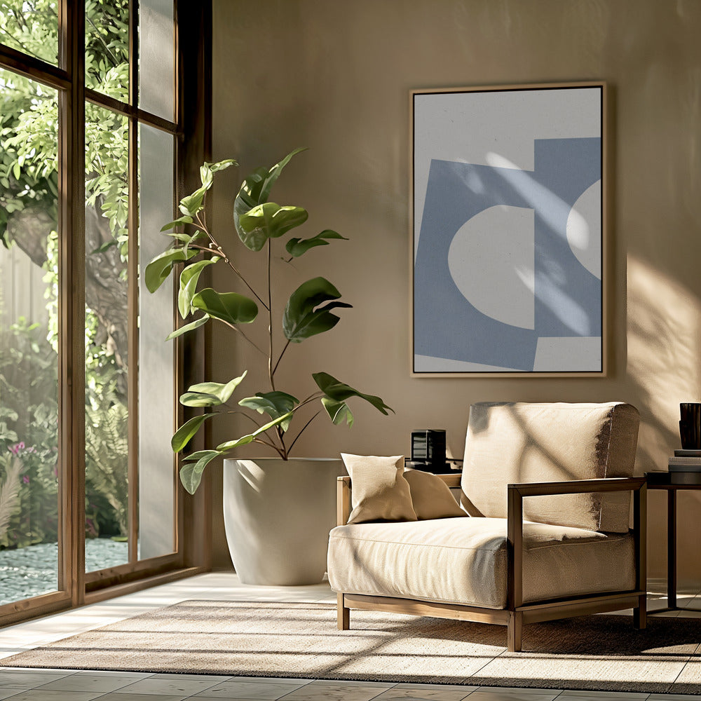 Abstraktes Zusammenspiel | Poster