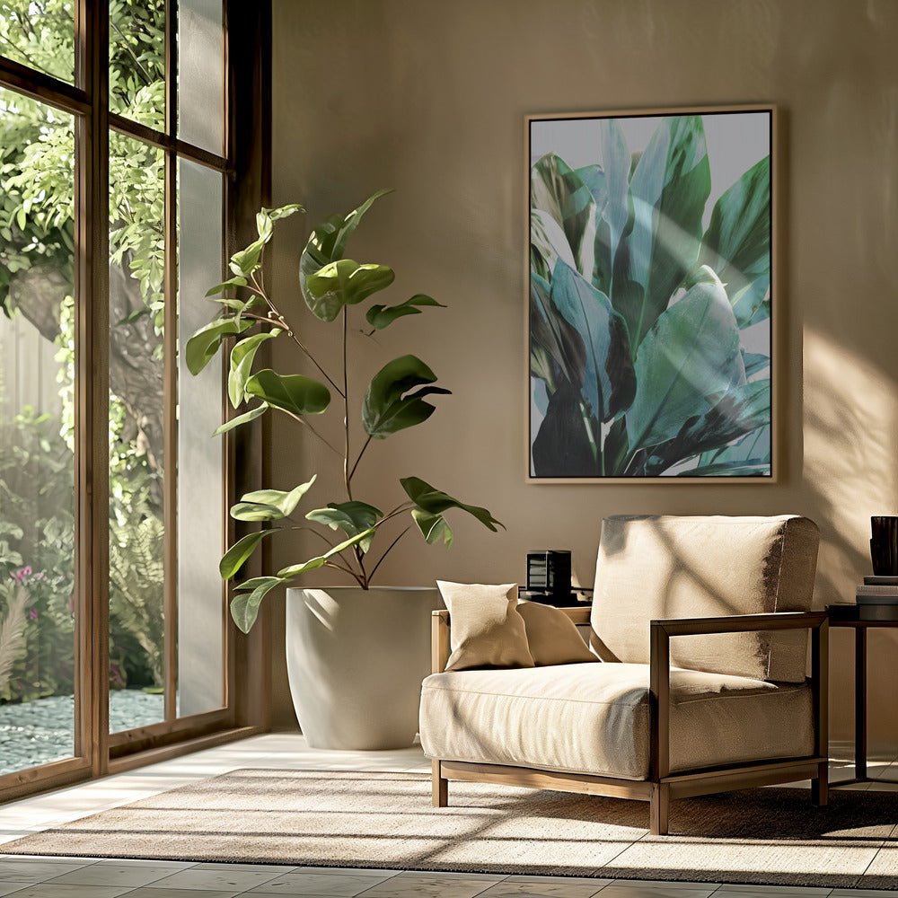 Green Leaves I | Poster