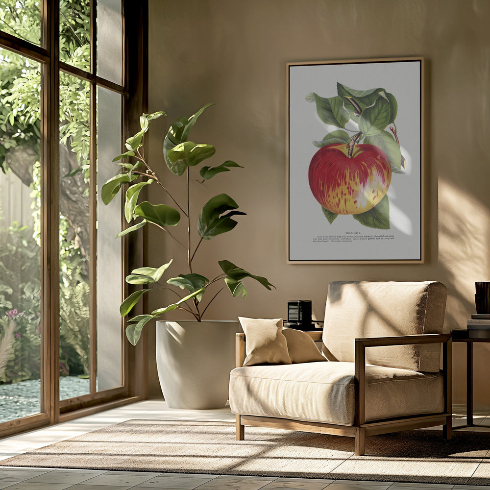 Lithografie „Wealth Apple“ | Poster