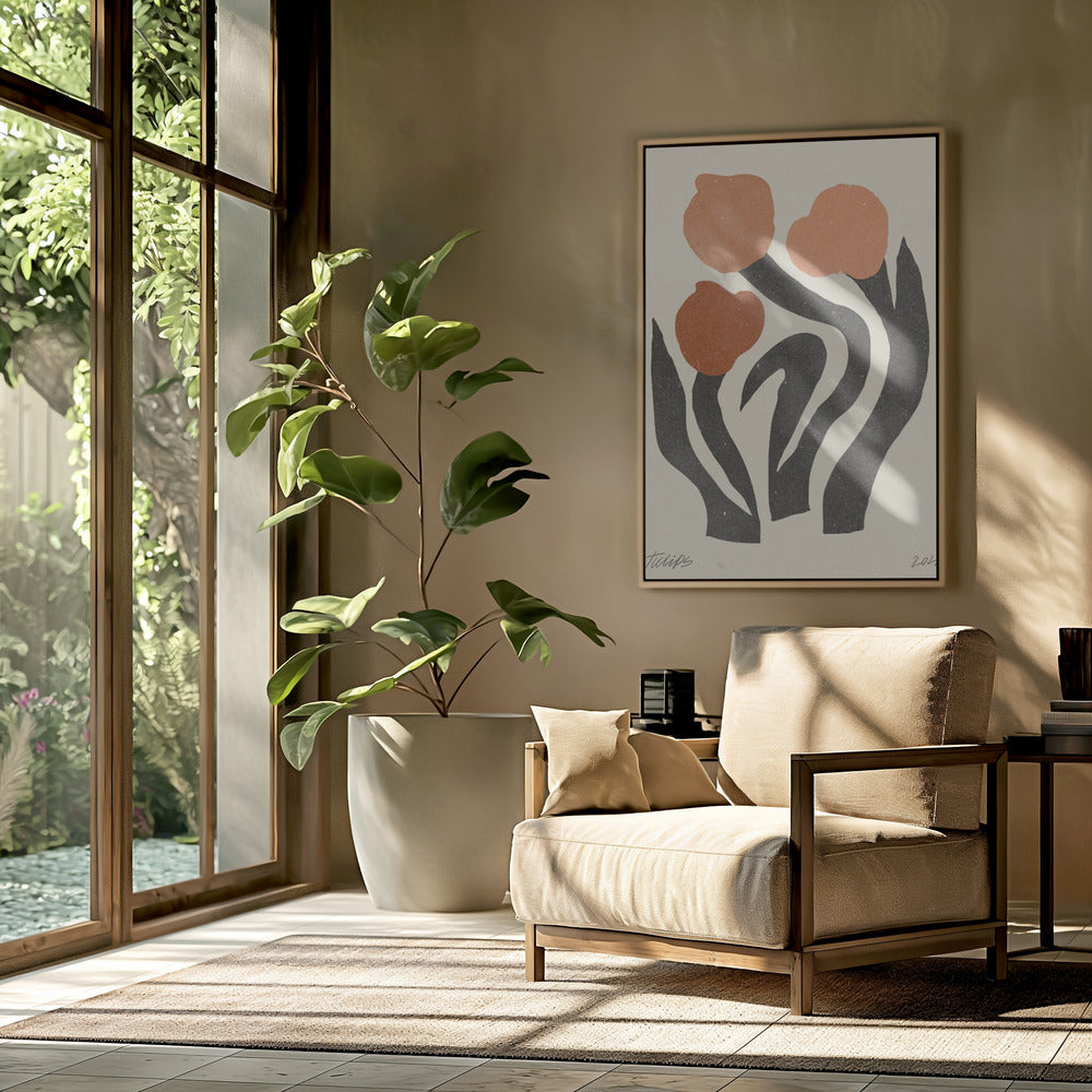 Moderne Blume 02 | Poster