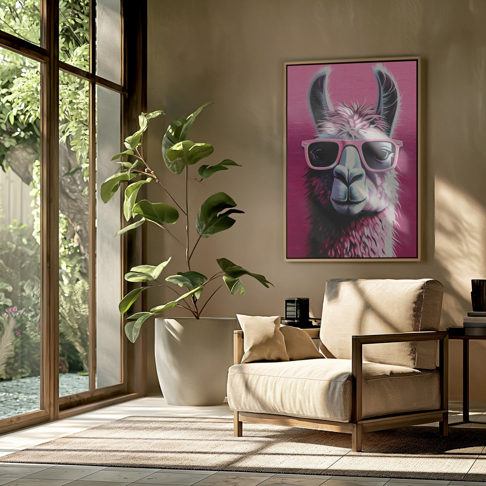 Pink Lama | Poster