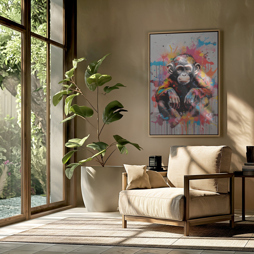 Affe Pop Art | Poster