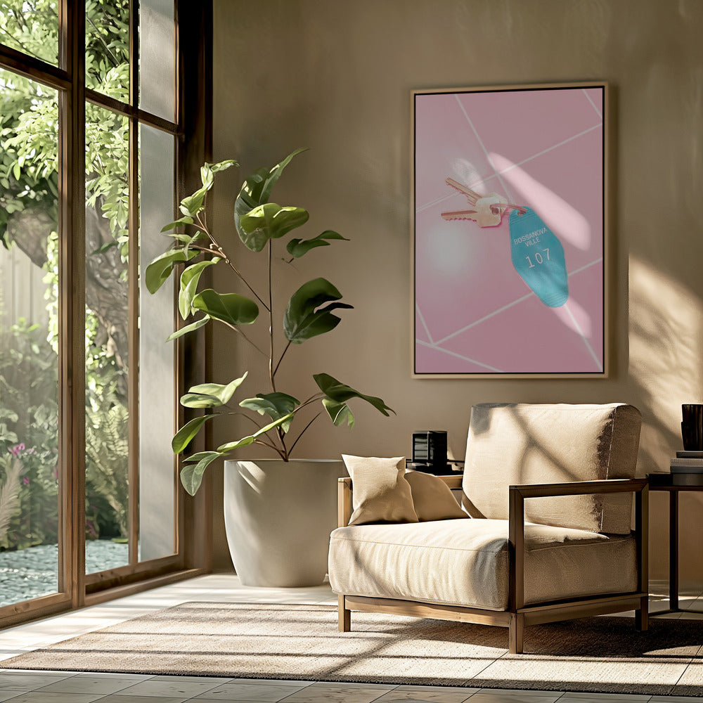 Motelzimmerschlüssel | Poster