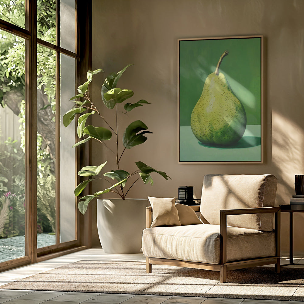 Green Pear | Poster