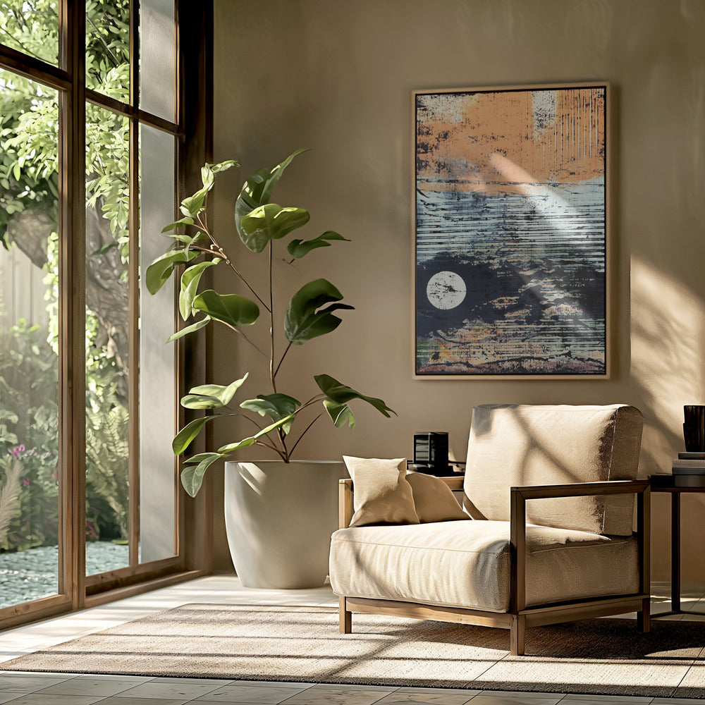 Monddunst-Reflexion | Poster
