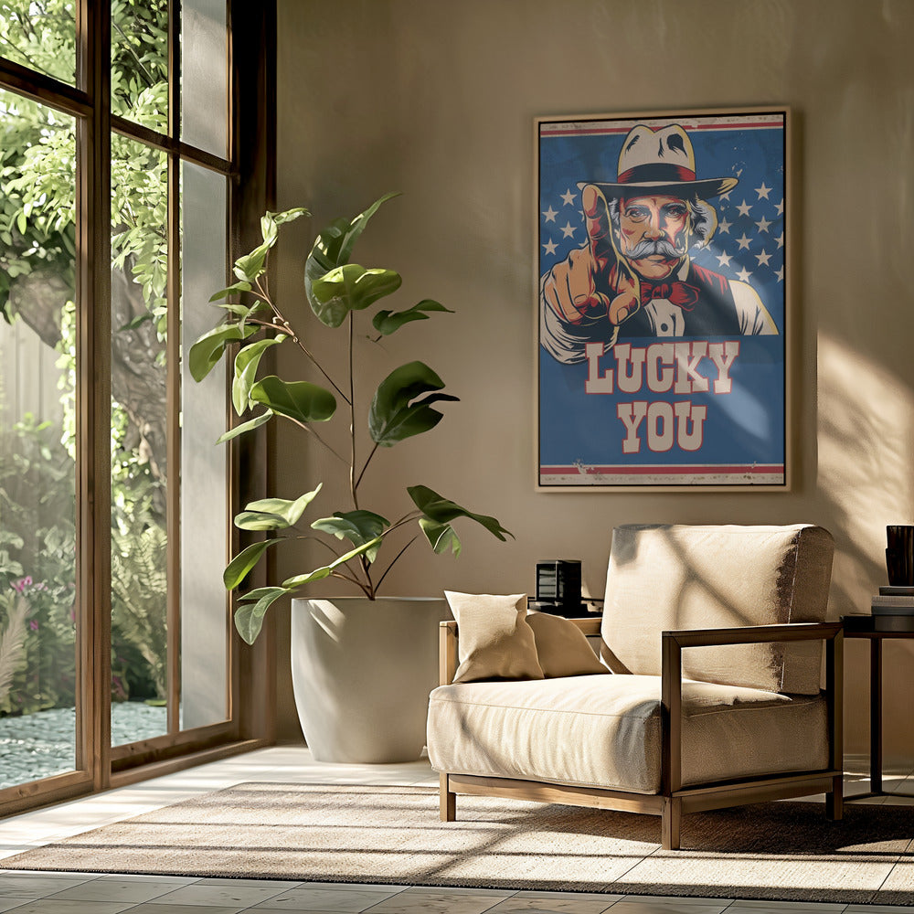 Du Glückspilz | Poster