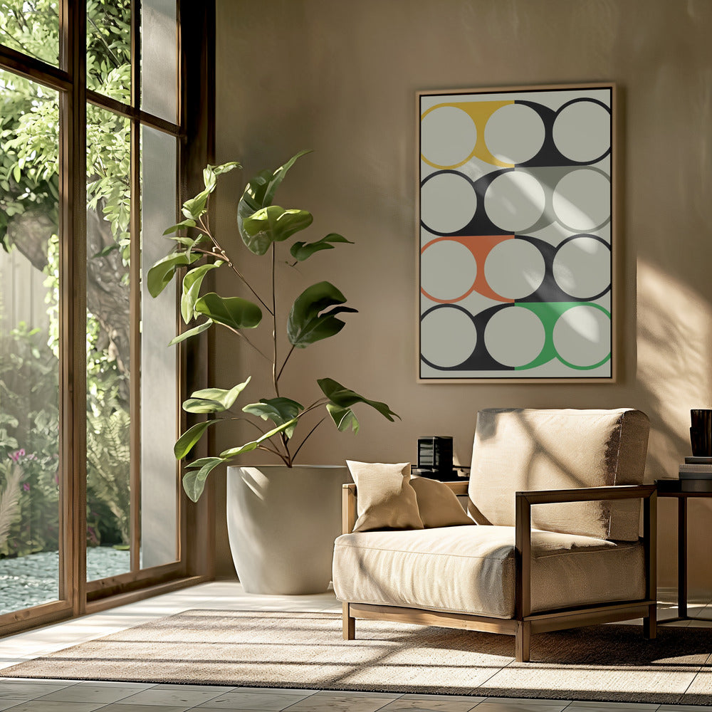 Geometrisches abstraktes Design | Poster