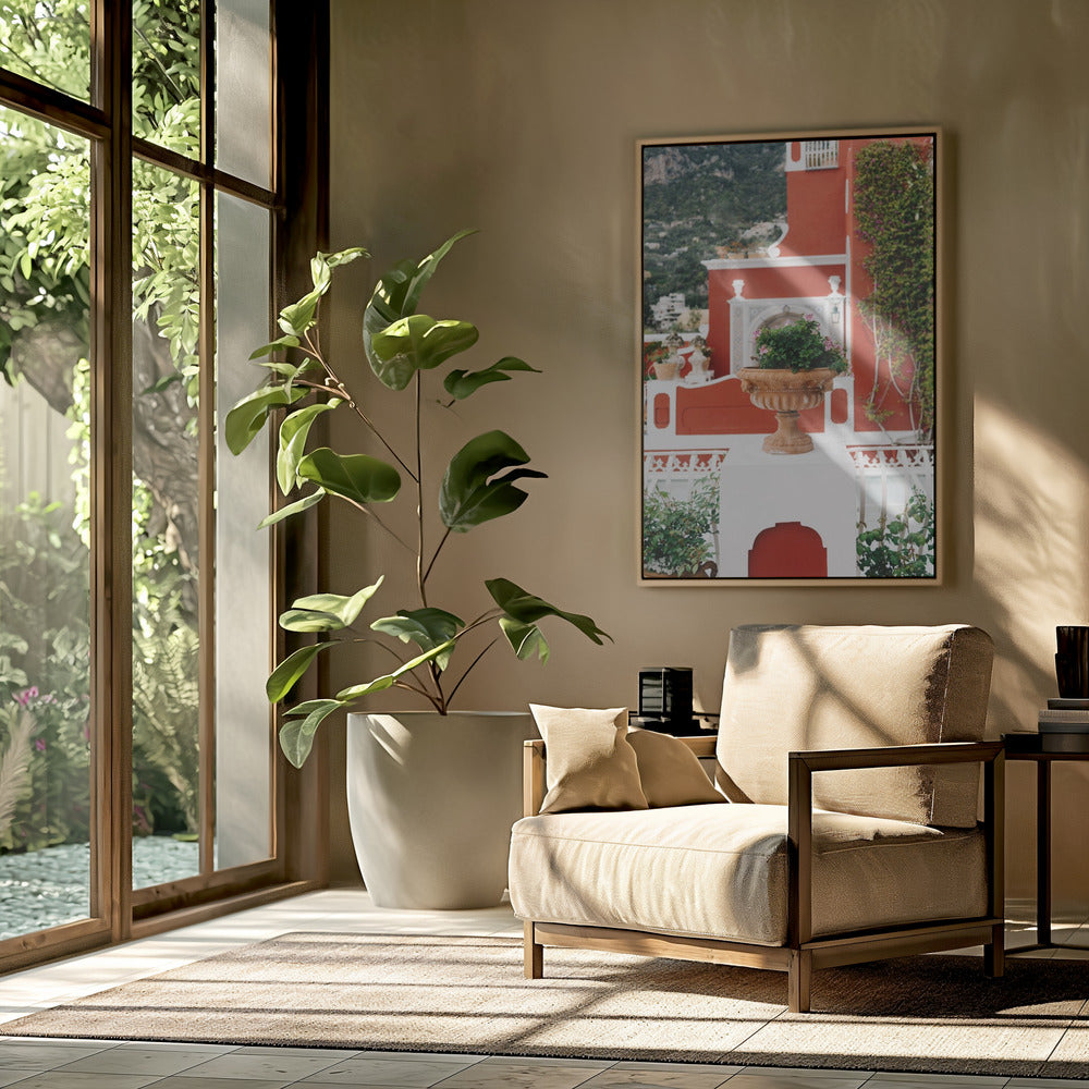Regnerisches Positano IV | Poster