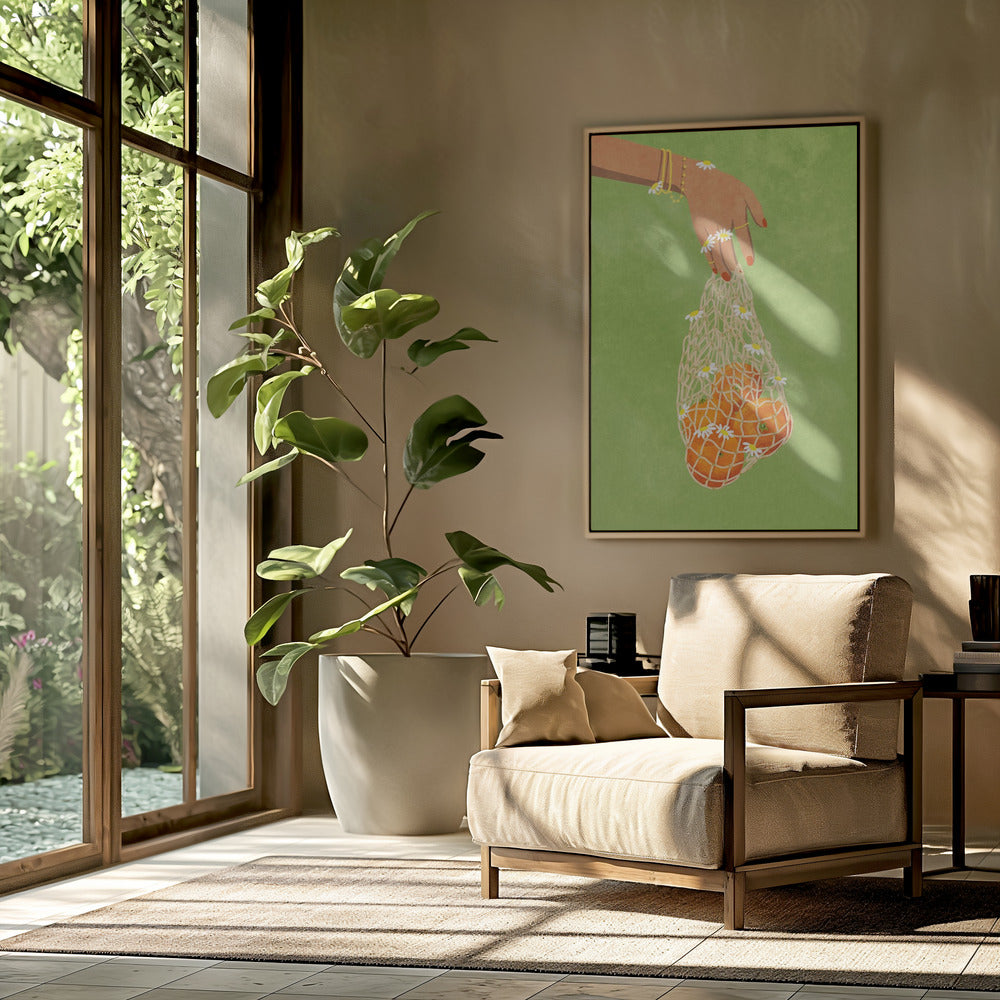 Frische Orangen | Poster